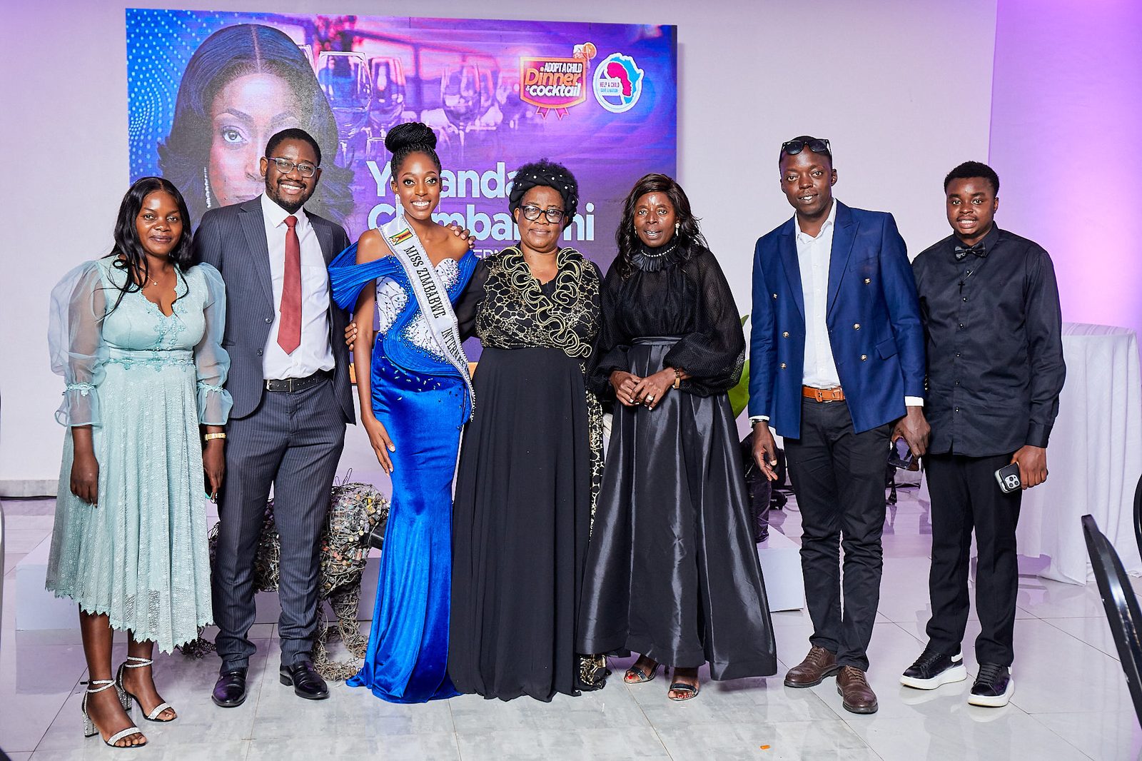 Yollanda Chimbarami at a public event connected to her Zimbabwean community work